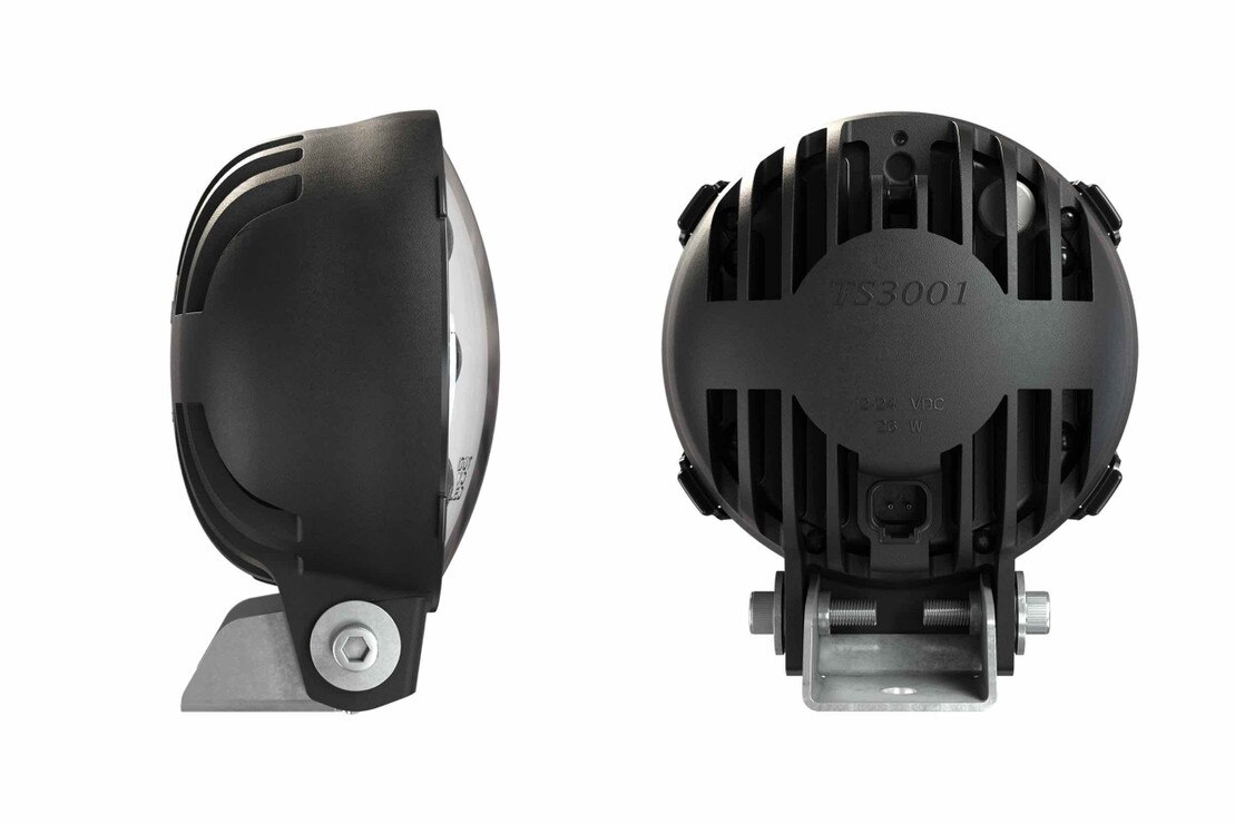 JW Speaker TS3001 Shock Resistant 6" Round LED Work HR SWGPCK14